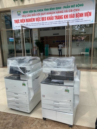 Thanh lý - cho thuê máy Photocopy Ricoh giá rẻ tại Quy Nhơn - Bình Định