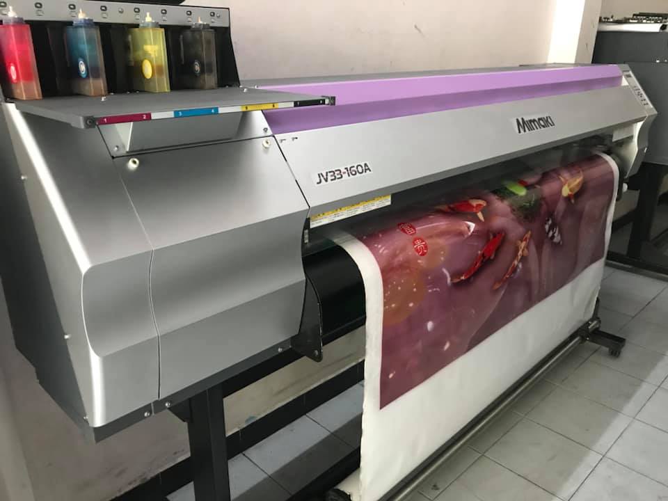 Bán máy in khổ lớn MIMAKI JV33-160A khổ 1m6 hàng kho hàng nhật còn mới