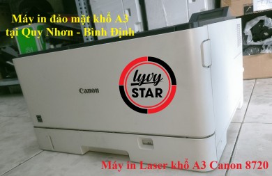 Máy in đảo mặt khổ A3 Canon LBP 8710/8720/8730 giá rẻ tại Quy Nhơn - Bình Định