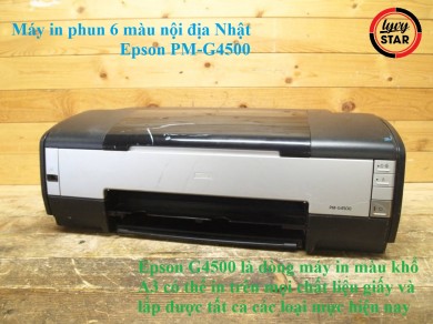 Máy in phun 6 màu A3 Nội địa Nhật Epson PM-G4500 tại Quy Nhơn - Bình Định