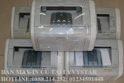 Bán máy in cũ HP 1020 sử dụng hộp mực 12A in cực bền bao xài,bao mực,bao dây cale giá cực rẻ trên đường Lê Tuấn Mậu,P13,Quận 6.