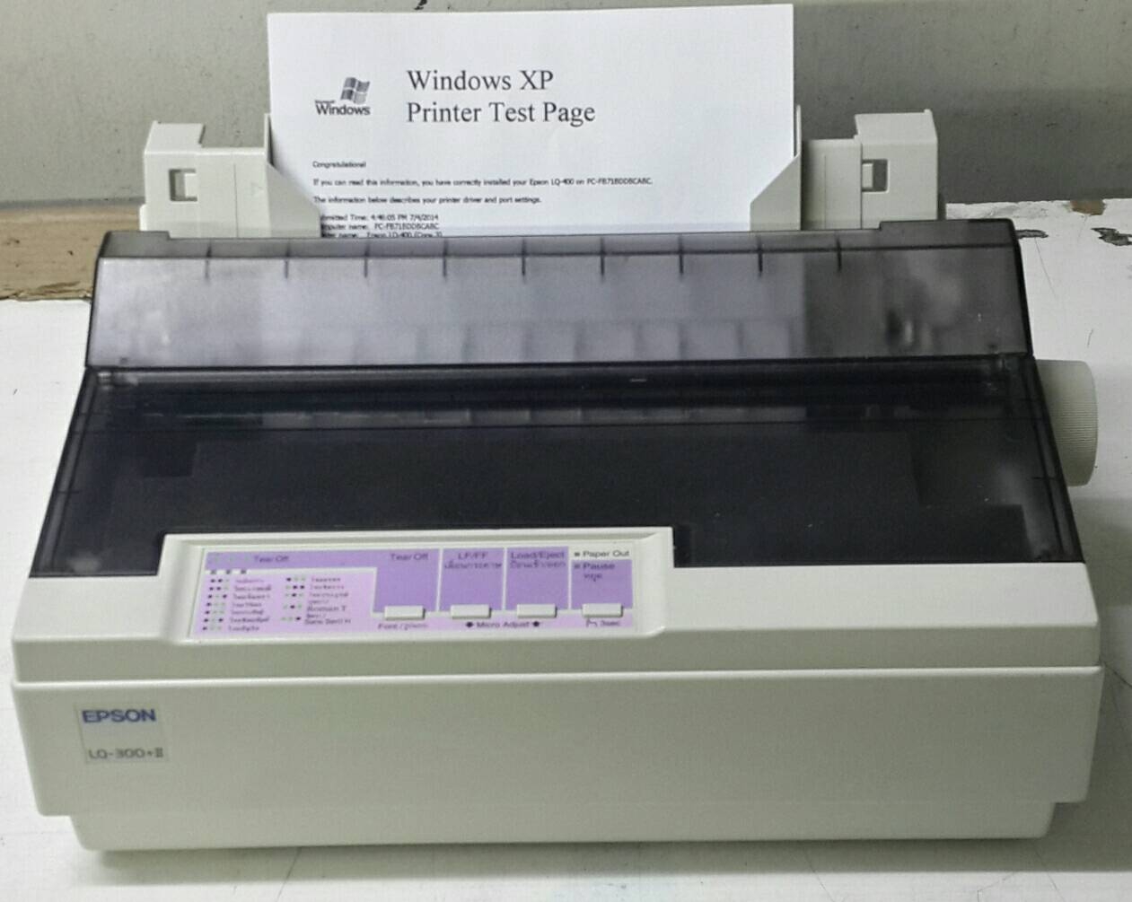 Bán máy in kim Epson LQ300+ sử dụng cho '' ngành xăm hình'' trên giấy